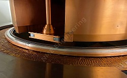 Apertura del tanque de vacío