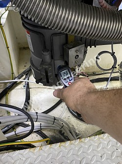 Controles de temperatura de la bomba de difusión