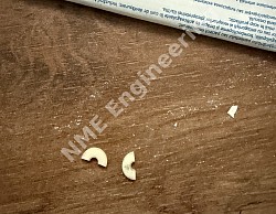 Broken Ion Source Ceramic